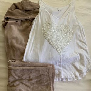 Victoria’s Secret sweat suits size Medium